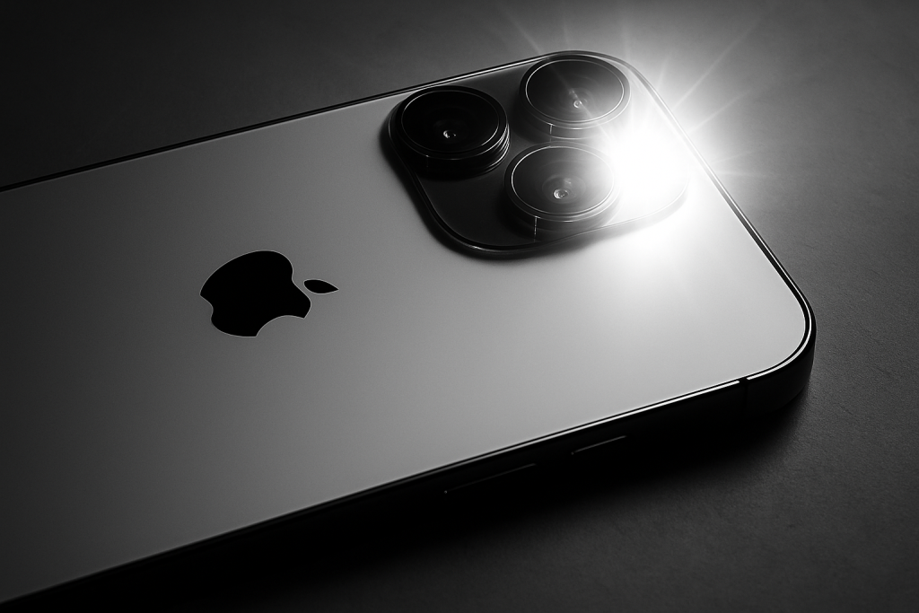 iPhone Blitz bei Nachricht aktivieren